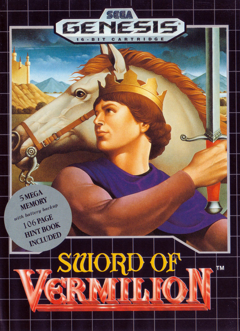 SG: SWORD OF VERMILLION (WORN LABEL) (GAME) SG: SWORD OF VERMILLION (WORN LABEL) (GAME)
